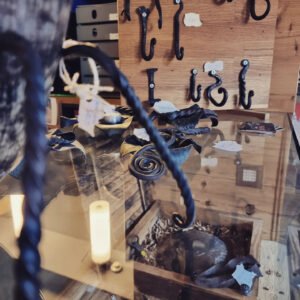 Première vitrine à retrouver au musée de fer et du chemain de fer de vallorbe