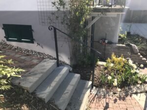 Main courante décorative en volute